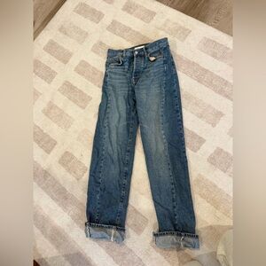 Madewell Blue Barrel Women Jeans. Size 24